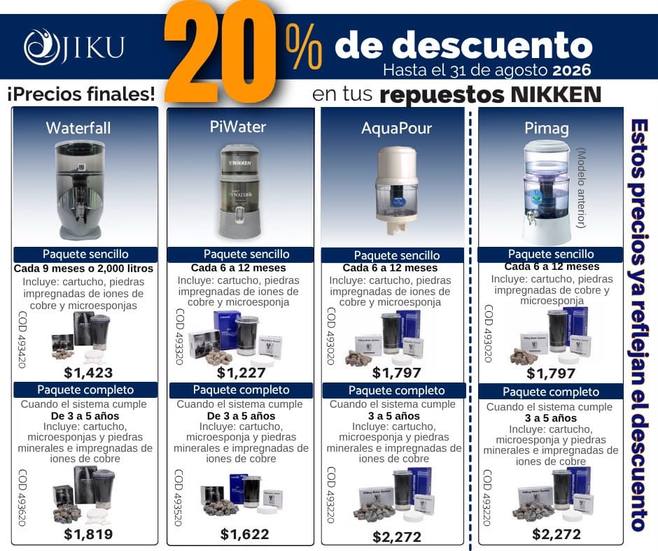 ¡20% de descuento!